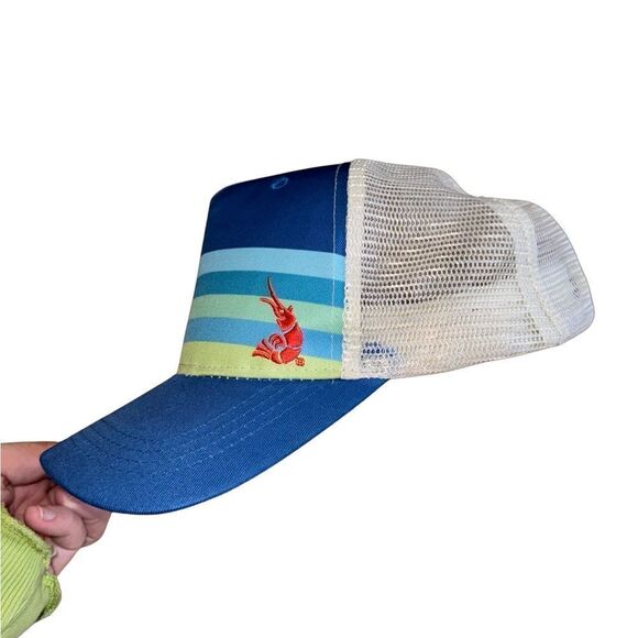 Low Country Livin' Trucker Hat - Embroidered Shrimp- Marsh Mode - Picture 6 of 9
